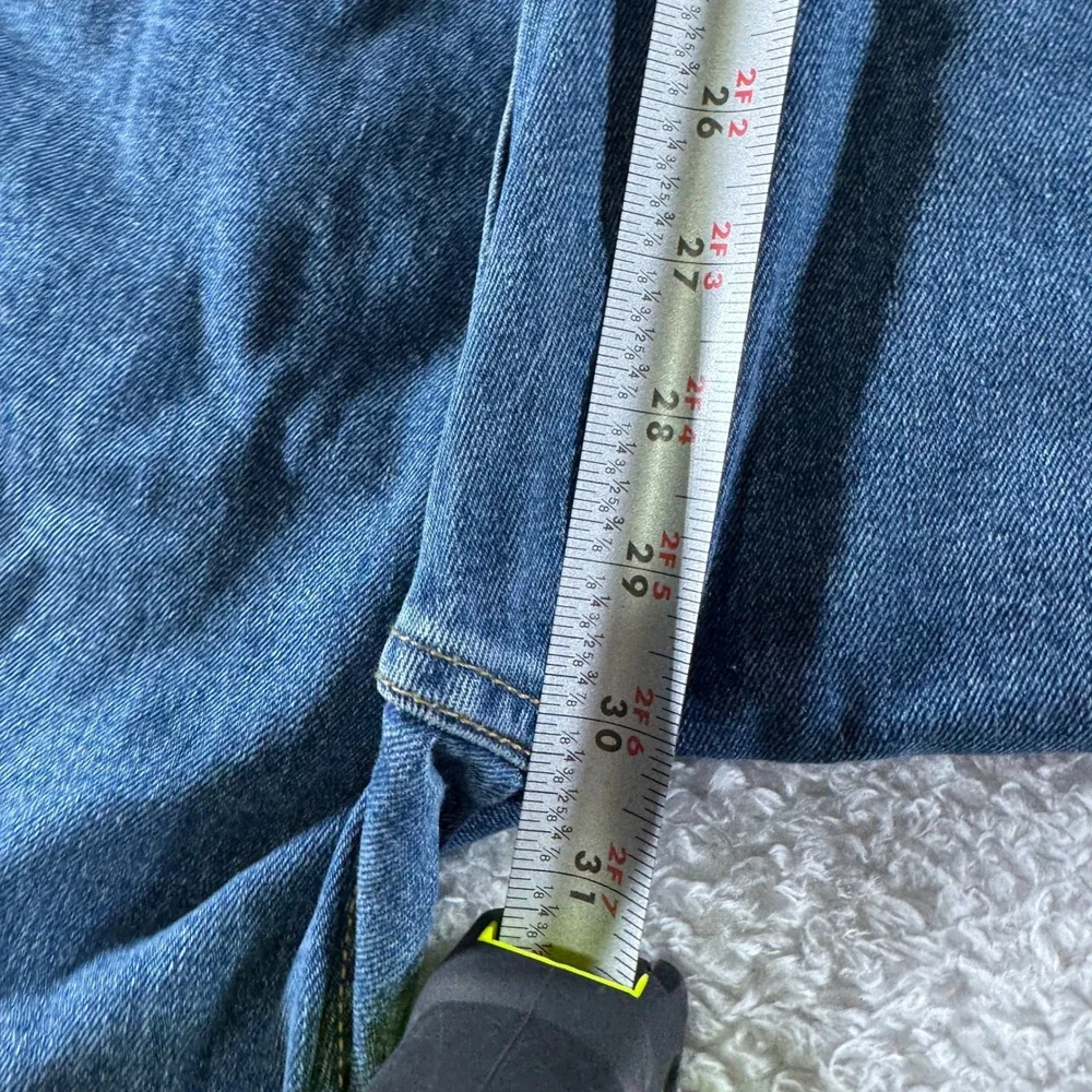 Levis 514 Jeans Mens 38x30 Blue Straight Fit Medium‎ Wash Denim Pants Stretch